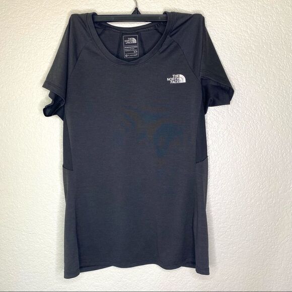 The North Face Black Jersey T-shirt Size S Flashdry Functional - Picture 1 of 5